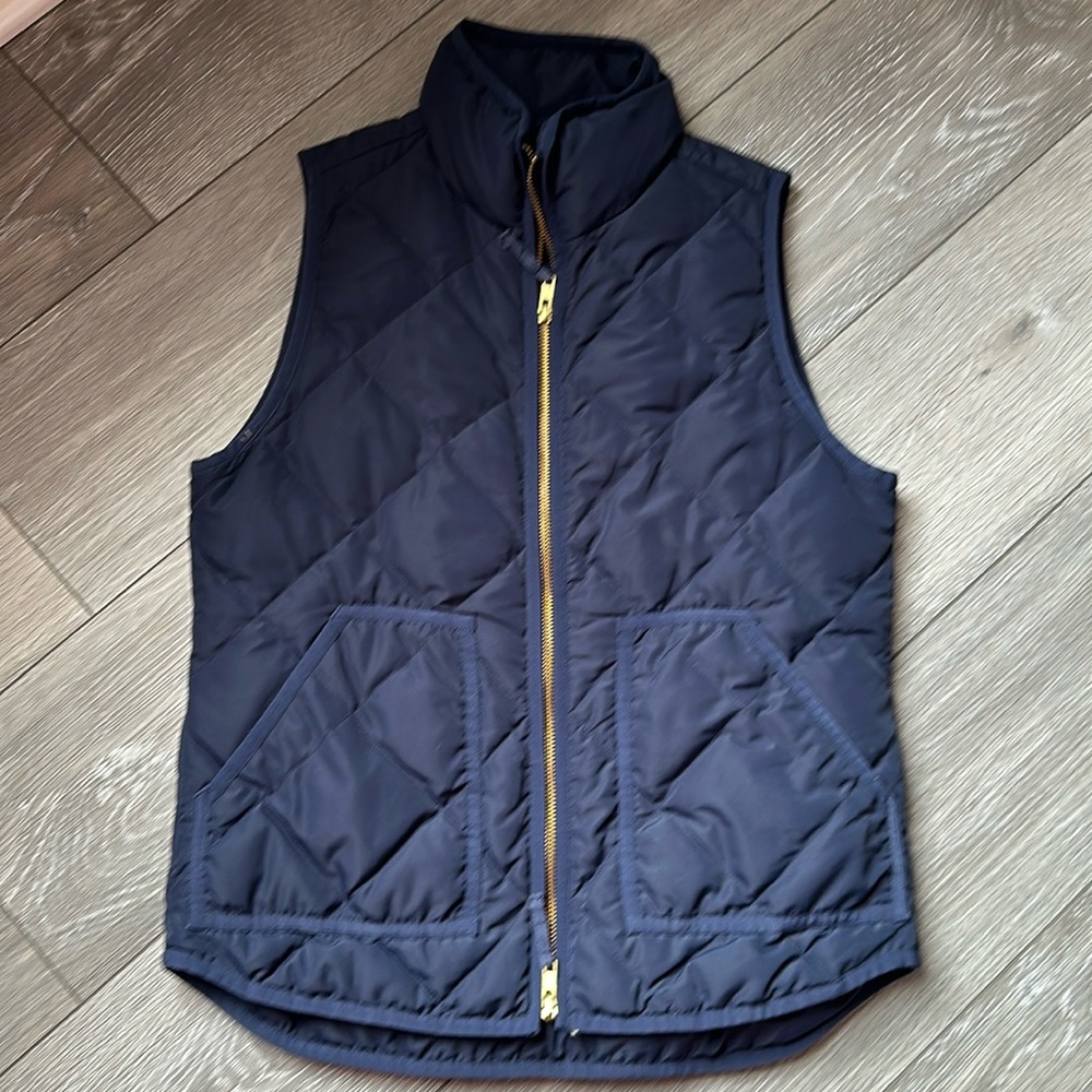 EUC J.Crew Puffer Vest
